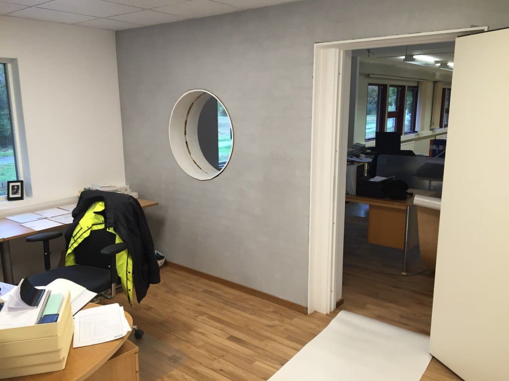 Kontorsplats måleri 