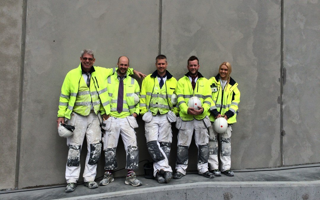 Schööns Måleri har målat Ikeas nya huvudkontor i Malmö